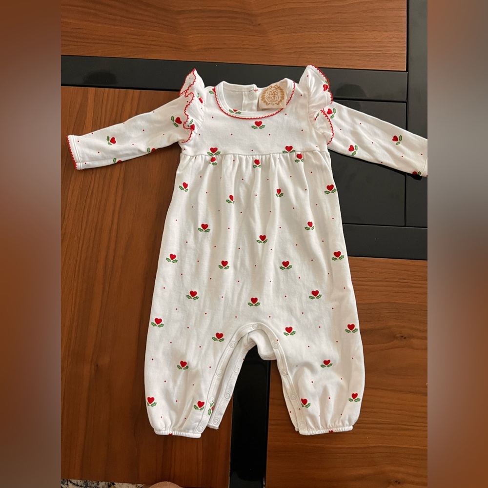 The Beaufort Bonnet Company long sleeve romper size 3-6